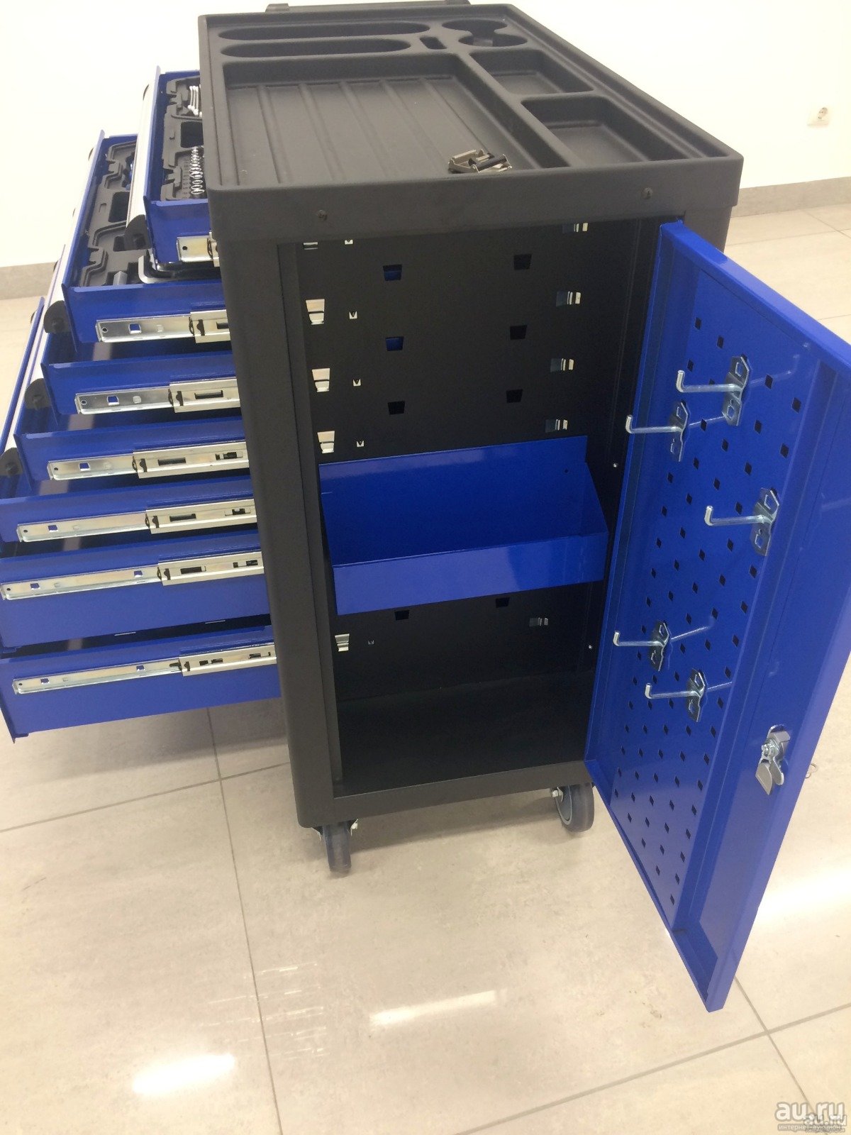 Тележка инструментальная 7 ящиков МАЯКАВТО 2507м