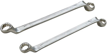 Ключ накидной отогнутый на 75 грд. 14X15мм Forsage F-7591415