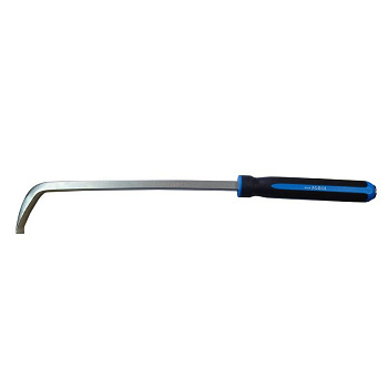 Монтажка изогнутая 90град с прорезиненной рукояткой 610мм RockForce RF-687610C