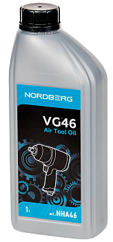 Масло лубрикаторное для пневматического инструмента, ISO-46 1 л NORDBERG NHA46