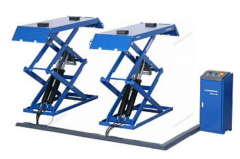 Подъемник ножничный г/п 4 т (380В) низкопрофильный NORDBERG N631L-4B_380