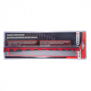 Держатель магнитный для 10 головок 1/2"(321х37мм) Forsage F-880012G