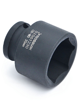 Головка ударная 30мм (6гр.) 1/2" ROSSVIK SI061230