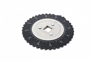Шкала доворотная 1/2"(0-360°), на блистере Forsage F-9G1802B
