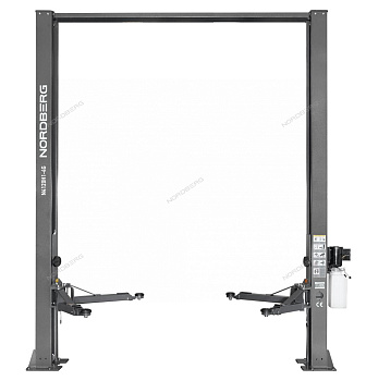 Подъёмник 2-х стоечный с верхней синхронизацией 4 т  ручные стопора, 380 В NORDBERG N4120H1-4G_3+2