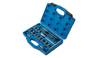 Набор фрез для правки(чистки) седел дизельных форсунок 17 пр.ТДМ 3046вт