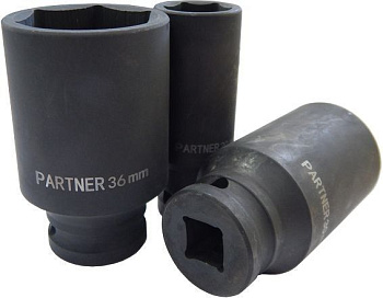 Головка ударная глубокая 29мм (6гр.) 1/2" Partner PA-4458529