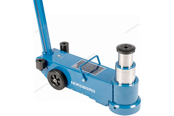 Домкрат пневмогидравлический подкатной 2х-штоковый 40/80 тонн NORDBERG N33802