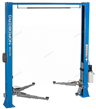Подъёмник 2-х стоечный с верхней синхронизацией 4т. снятие со стопоров с од 380В NORDBERG N4122HM-4B