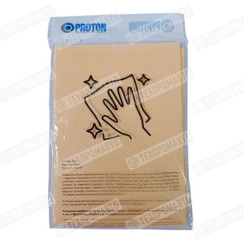 Замша с перфорацией желтая 50*37 см 300 г/м PROTON PAL11Y