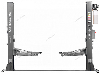 Подъёмник 2-х стоечный с нижней синхронизацией 5 т, электростопора 380 В NORDBERG N4122AE-5G_380