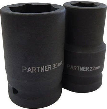 Головка ударная  35мм (6гр.) 1" Partner PA-48535