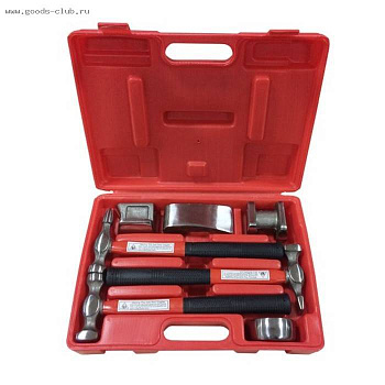 Набор рихтовочный для кузовных работ, 7пр. в кейсе AUTOMASTER AMT-60107