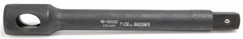 Удлинитель ударный 1" 250мм с отверстием,  Forsage F-8049250MPB