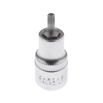 Головка бита SPLINE 12-лучевая  M9 1/2" (L-55мм) AUTOMASTER AMT-414509