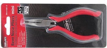 Утконосы изогнутые мини "Profi" 45° 4,5"-110мм,  в блистере BaumAuto BM-01001-E