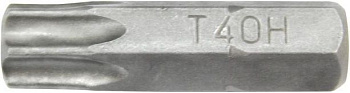 Бита TORX 1/4 T40Нx25мм Forsage F-1272540