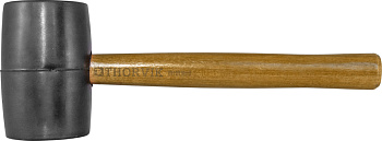 Киянка резиновая с деревянной ручкой (900г,) Thorvik WHRM90