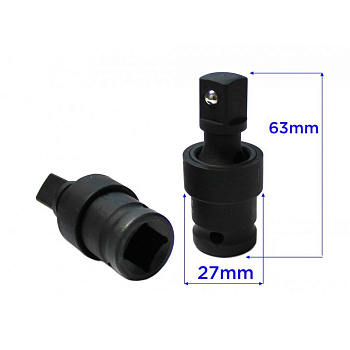 Кардан шарнирный ударный 1/2"  с шариковой фиксацией Forsage F-80541SMPB