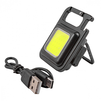 Фонарь портативный, 4 режима освещения, 3.7V, 5W, IPX4 Forsage F-JBEL9904