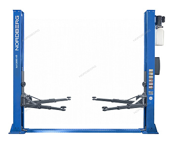 Подъёмник 2-х стоечный с нижней синхронизацией 4 т,  эл.стопора, 380 В NORDBERG N4120BE-4B_3+2_380