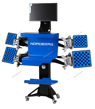 СТЕНД СХОД-РАЗВАЛ 3D модель четырехкамерный настенный NORDBERG C804-C