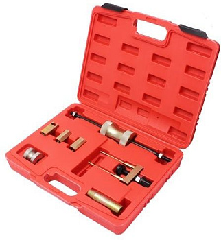 Съемник дизельных форсунок VW, Audi TDI (обратный молоток)  7пр., в кейсе Partner PA-A3047