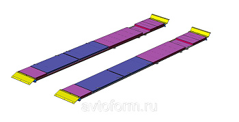 Ямные пути  под сход-развал Автоформат 503Д
