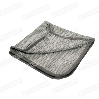 Вафельное полотенце для стёкол и зеркал,серое,40*60см,400 г/м2 PROTON PAL8