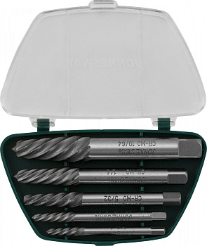 Набор экстракторов резьбы в пластиковом футляре 5пр. Jonnesway AG010049