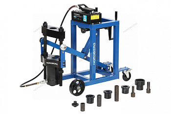 Выпрессовщик шкворней грузовиков с тележкой, пневмопривод, 75 т NORDBERG N31PE76A