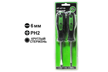 Набор отверток 2пр. (SL6х100мм PH2х100мм) AT52710