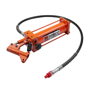 Насос гидравлический 20т с ручным и ножным приводом AV Steel AV-951020-2