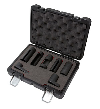 Набор головок 3/8", 1/2" для снятия кислородных датчиков 7 пр. Premium Forsage F-907G2D