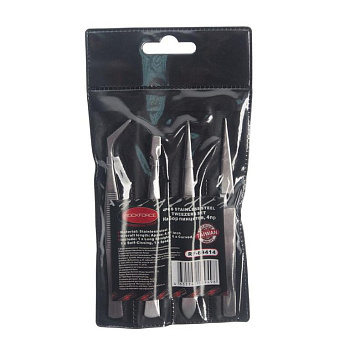 Набор пинцетов 4пр.(L-120мм) RockForce RF-69414