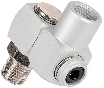 Соединитель резьбовой наруж./внутр. 1/4" - 1/4" шарнирный 360 градусов NORDBERG NPMM22S