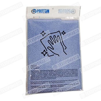 Замша с перфорацией синяя 50*37 см 300 г/м PROTON PAL11B