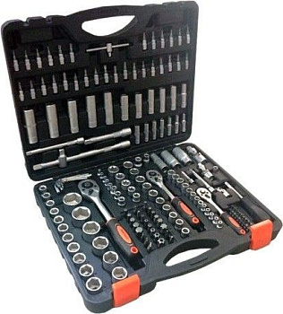 Набор инструмента 172пр. 1/4"&1/2"& 3/8"  (6-гран.)(4-32мм) Partner PA-40172