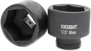 Головка ударная  65мм (6гр.) 1" FORCEKRAFT FK-4858065