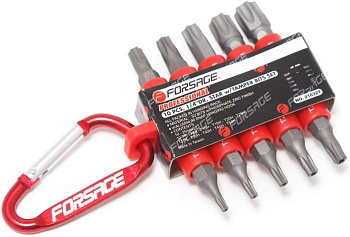 Набор бит-торкс 10пр.1/4"  (TH 8,10,15,20,25,27,30,40,45,50-25мм) Forsage F-21032T