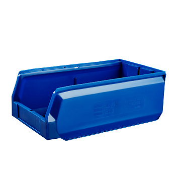 Ящик полимерный многооборотный синий (400х225х150) 22.414