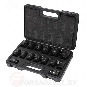 Набор головок ударных  1/2" 15пр.,  (6гр.) Forsage F-4159-5MPB