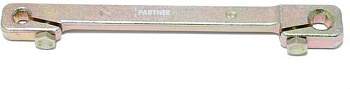Ключ для тормозных трубок с зажимом 7х9мм Partner PA-7510709
