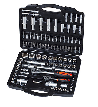 Набор инструмента 110пр. 1/4"&1/2" (6гр.) AV Steel AV-011110