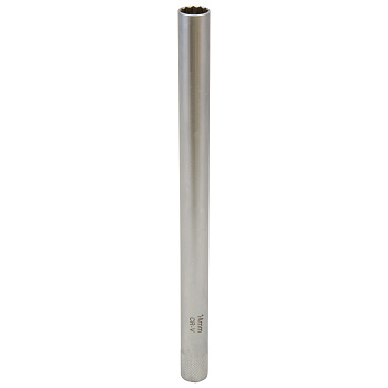 Головка свечная 14мм, 3/8",12гр.тонкостенная с магнитом 250мм  AV Steel AV-920080