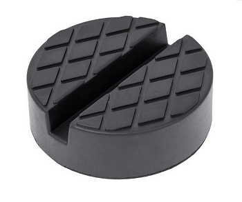 Накладка резиновая на домкрат подкатной с пазом ø42 h31 РТИ-СЕРВИС 1005S