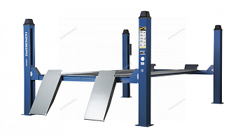 Подъемник четырехстоечный, без траверсы, г/п 4,5 тонны, для слесарных работ NORDBERG 4445J_MB