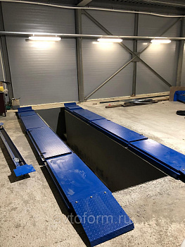 Ямные пути под сход-развал Автоформат 503У1