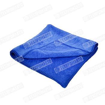 Микрофибра для полировки,вязанная, голубая 40*40см, 350 г/м2 PROTON PAL9 4040