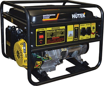 Бензиновый генератор (6.5 кВт) Huter DY8000LX-3